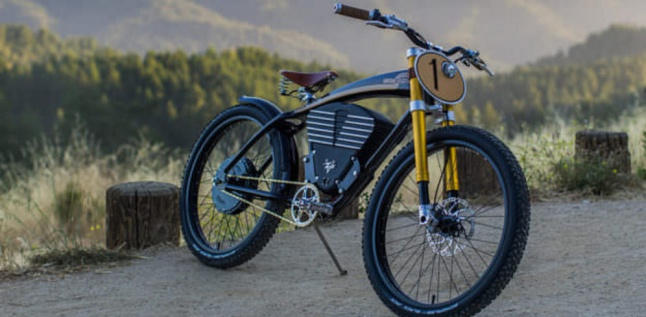 Sepeda Dengan Tenaga Listrik Bergenre Scrambler