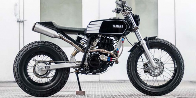 Si Andal Yamaha TW200 Fat Tracker