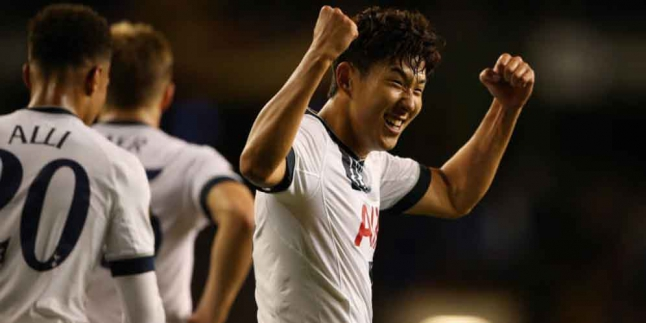 Son Cetak Brace di Debut Pentas Eropa, Fans Cewek Spurs Berdatangan