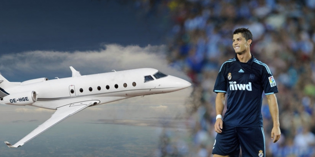 Tajir Melintir, Ronaldo Beli Jet Pribadi Rp 277 Miliar Lebih
