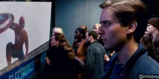 Tobey McGuire Puji Spider-Man Baru