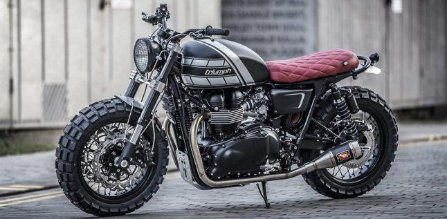 Triumph Bonneville T100 Tracker Gahar
