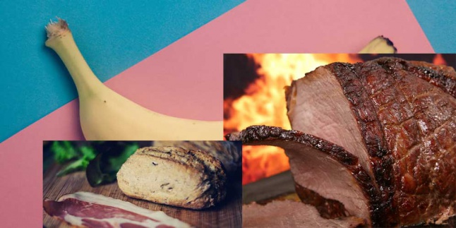 Ham, Bacon dan Pisang Dibentuk Jadi Tokoh Paling Kontroversial