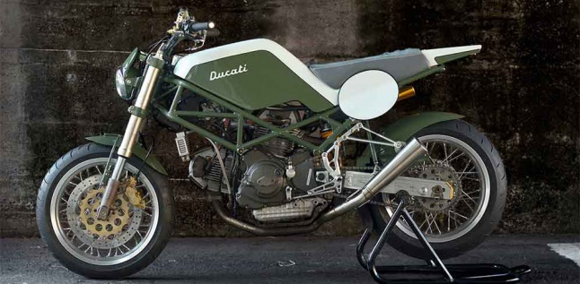 Ducati M900 Monster Tracker Yang Brutal