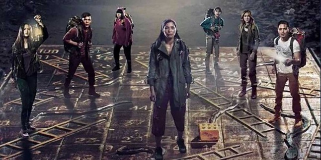 Tittle Shareefa Danish Kembali ke Film Horor Lewat Ular Tangga