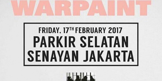 Warpaint Manggung di Jakarta Tahun Depan!