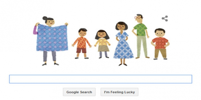 Wow! Google Ikut Rayakan Hari Batik Nasional Lho!