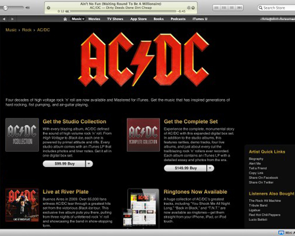 AC/DC Akhirnya Rilis Karyanya Dalam Bentuk Digital