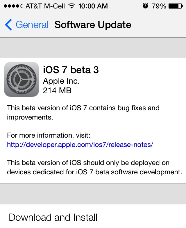 Anticipate This! Apple Rilis iOS 7 Beta 3 thumbnail