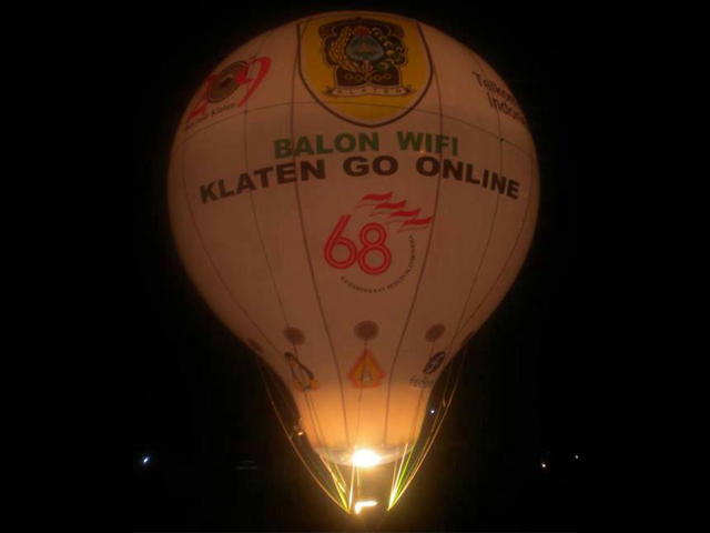 Balon Wi-Fi Pertama Indonesia Udah Mengangkasa di Klaten! thumbnail