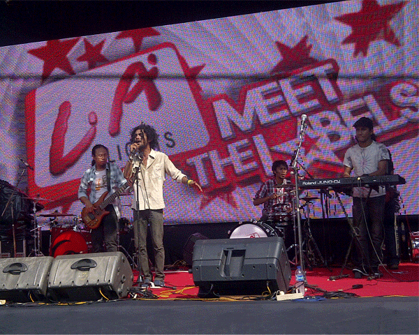 Black Finit Goyang Panggung Meet The Labels Yogyakarta