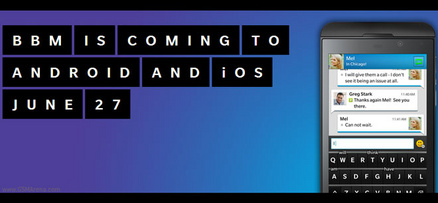 Bulan Ini, Android dan iOS Loe Udah Bisa Dipasang BBM!