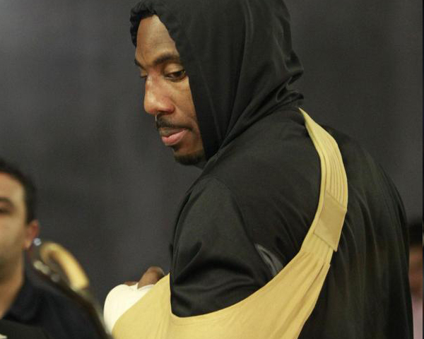 Gara-gara kalah, New York Knicks Amare Stoudemire dapat luka jahitan