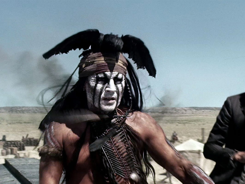 Johnny Depp Beraksi Konyol Lagi di 'The Lone Ranger'!