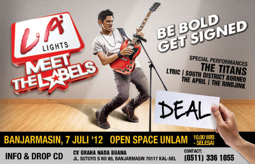 Join Meet the Label 2012, jadi band/solo favorit label! 