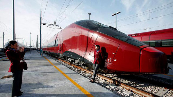 Kereta Italo, Kereta Secepat Mobil Balap F-1