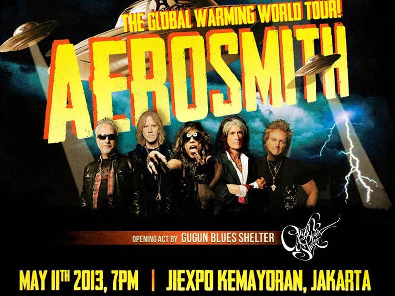 Konser Aerosmith di Jakarta Batal!