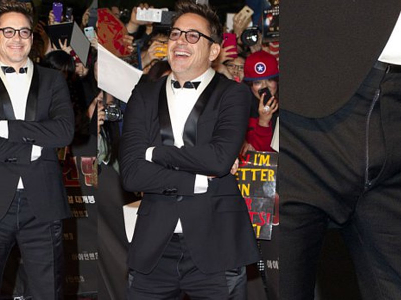 Lupa Tutup Resleting Celana, Robert Downey Jr. Tetep Pede
