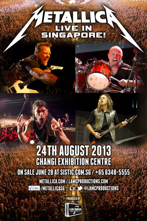 Manggung Di Singapura, Metallica Bakal Mampir Ke Indonesia?
