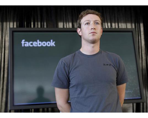 Mark Zuckerberg: 