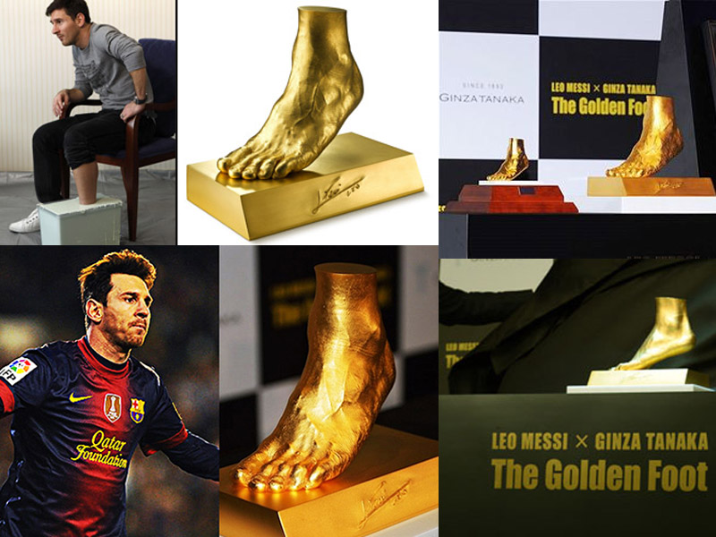 Messi Jual Kakinya Rp 50 Miliar!