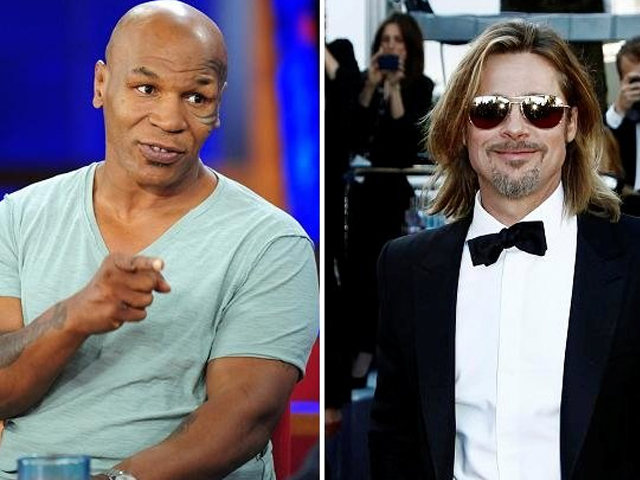 Mike Tyson Pernah Hampir Jotos Brad Pitt