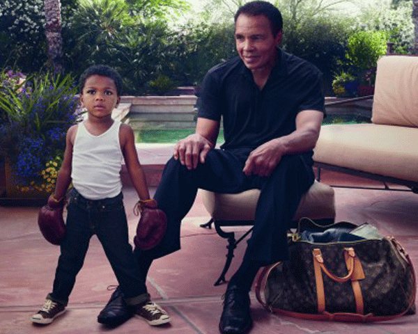 Muhammad Ali Jadi Duta Louis Vuitton