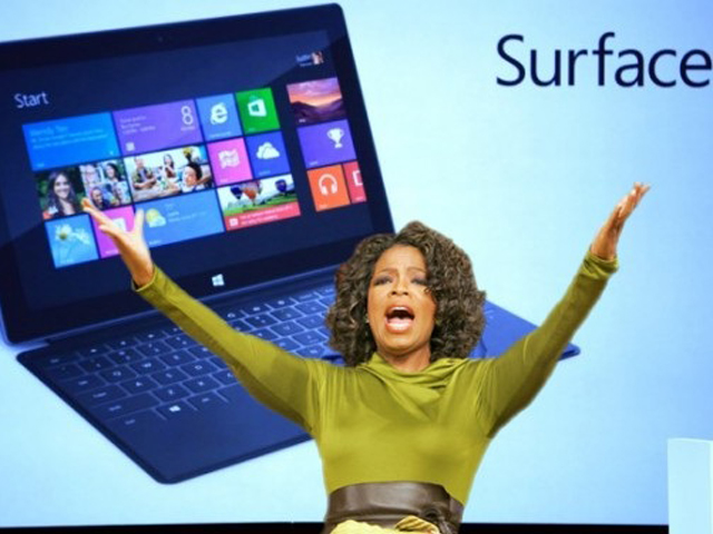 Oprah Winfrey Jadi Duta Microsoft Surface thumbnail