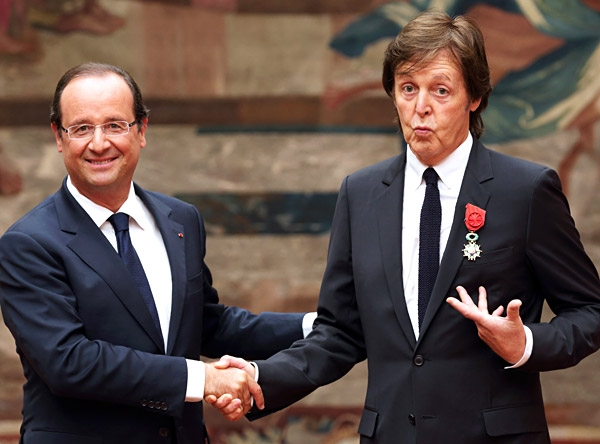 Paul McCartney Dapat Gelar 'Legion of Honor'