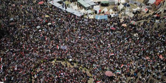 Pelecehan Seksual Merebak di Tengah Demo Mesir
