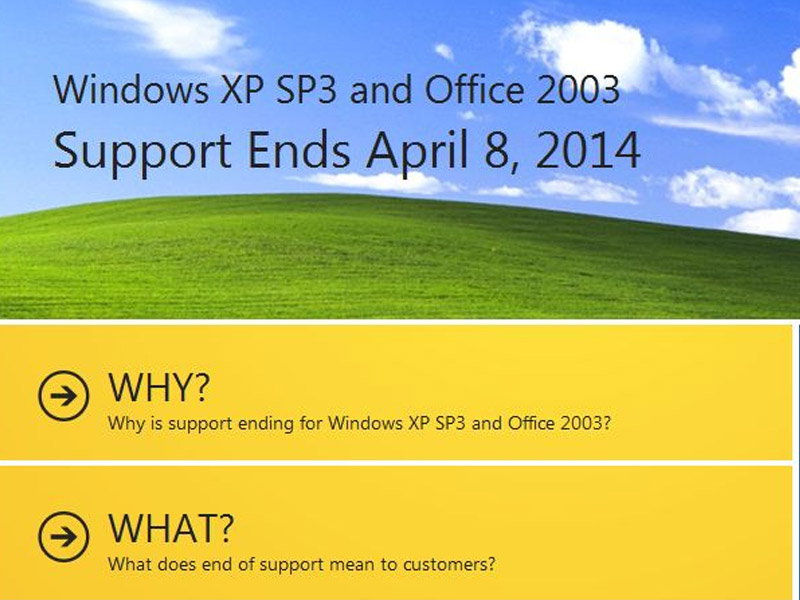 Saran Buat Pengguna Windows XP, Upgrade Sebelum 2014!