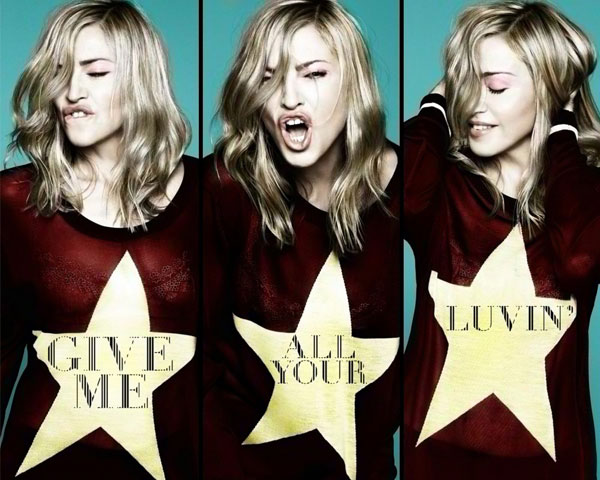 Single baru Madonna melorot