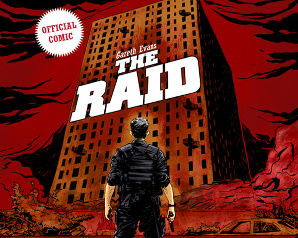 The Raid tampil dalam Buku Komik