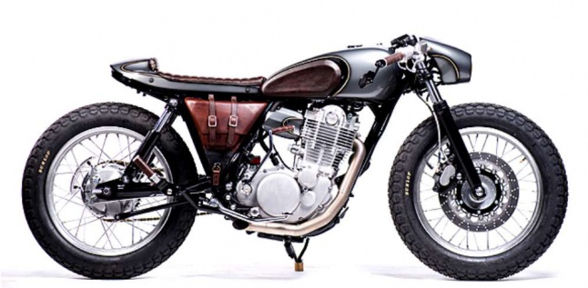 Yamaha SR 400 Dibangun Ulang Jadi Cafe Racer
