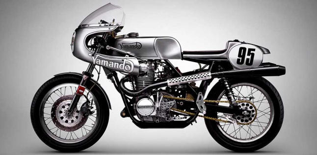 Yamaha Vintage Dengan Frame Norton
