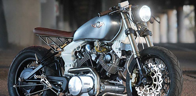 Yamaha Virago Berkaki Besar Bergaya Cruiser