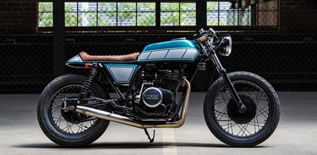Yamaha XS400 Cafe Racer Mirip Dengan Mobil VW