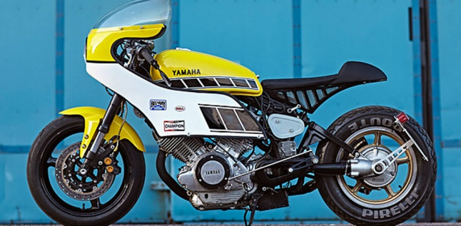 Yamaha XV750 Terinspirasi Isle of Man TT