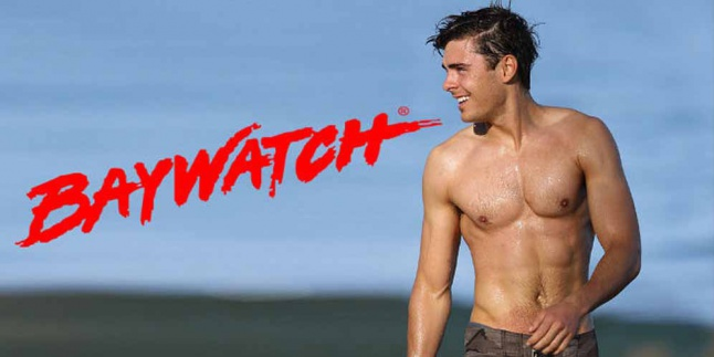 Zac Efron Pamer Six Pack untuk 'Baywatch'