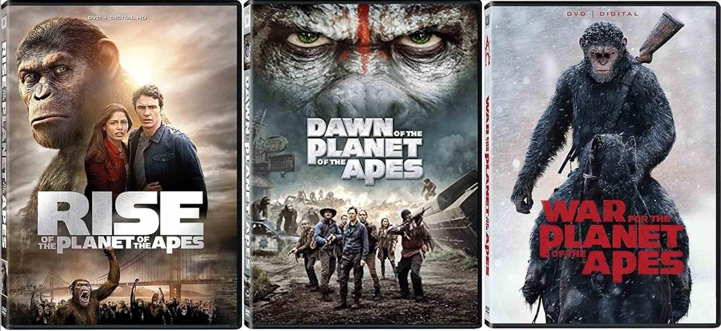 Perbandingan Pendapatan Tertinggi 3 Film Planet of The Apes