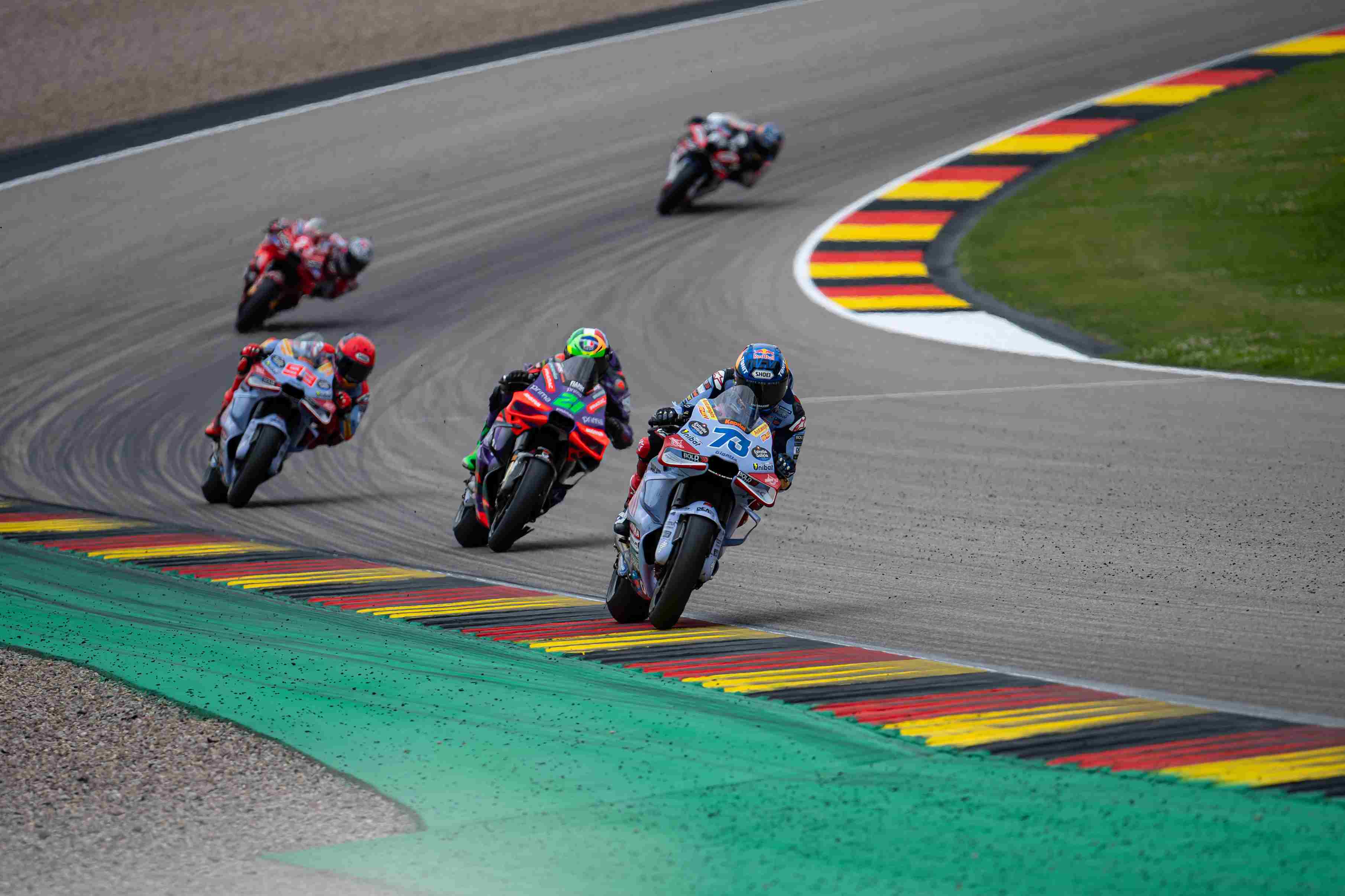 Bold Riders Gresini Racing MotoGP Race 09 - Sachsenring - Day 3 - 2