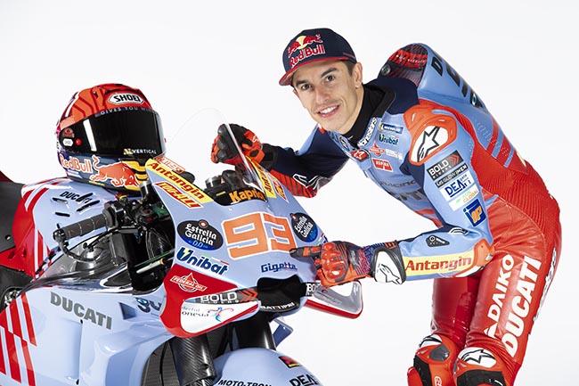 Marc Marquez Bersama Motor MotoGP 2024