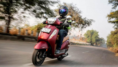 Nih Skuter Matik Suzuki yang Antik