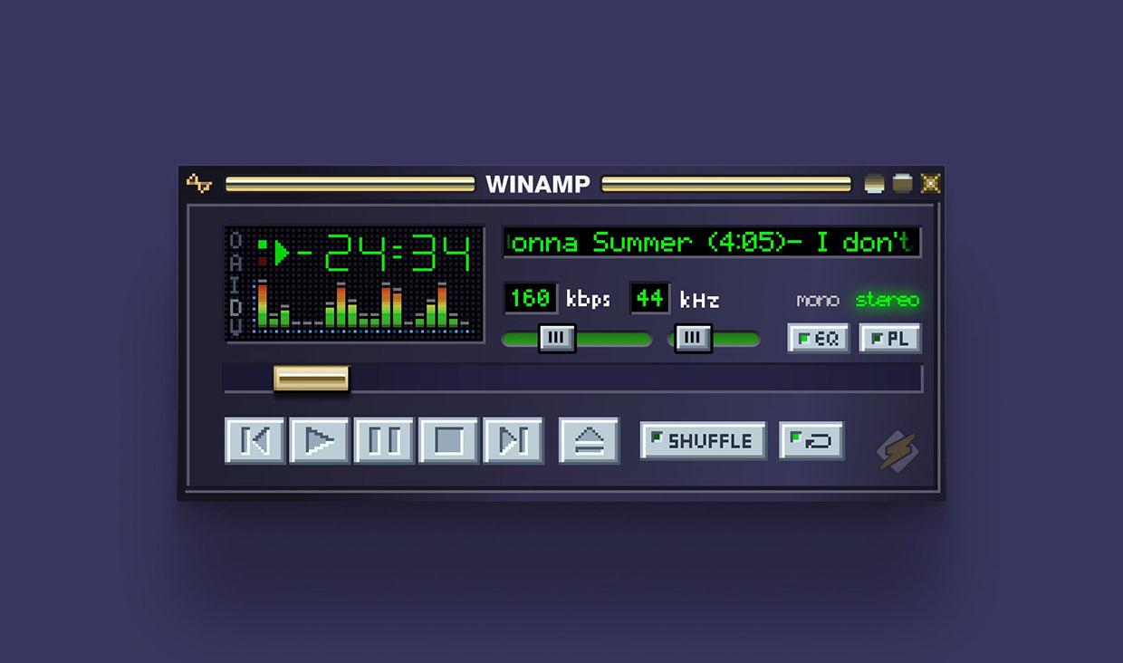 Skin Asli Winamp Dijual di NFT