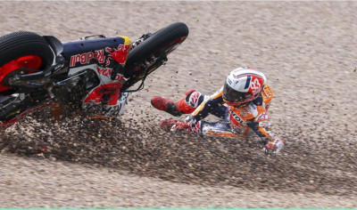 Deretan Pembalap Rekor Kecelakaan Tertinggi di MotoGP 2023 thumbnail