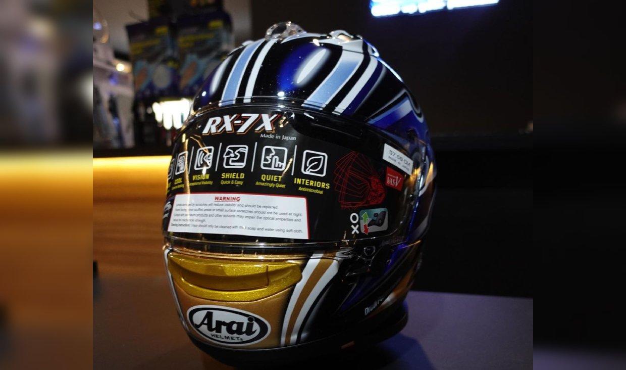 Helm Langka Arai Masuk ke Indonesia