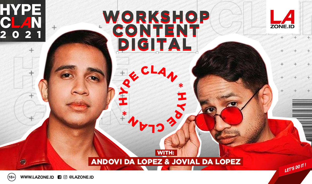 Jovial dan Andovi Da Lopez Jadi Mentor HypecLan 2021