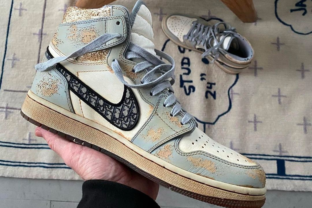 Daniel Arsham Bikin Dior x Air Jordan 1 High Lusuh! | LAzone.id
