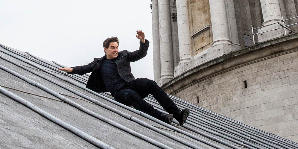 Robot Patroli di Lokasi Syuting Mission Impossible 7