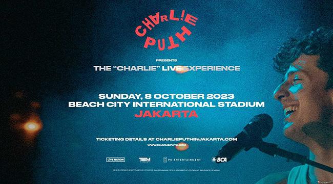 Konser Tur Charlie Puth The Live Experience, Oktober 2023 Jakarta